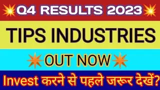Tips Industries Q4 Results 2023 🔴 Tips Industries Results 🔴 Tips Industries Share Latest News