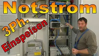 Netzumschalter 3Phasig einbauen Teil1 😎Notstromaggregat ans Hausnetz anschließen⚡Freunde des Stroms⚡