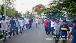 World largest 'Human Chain' witnessed in an educational institute | AMU