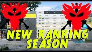 NEW RANKING SEASON!? LETS GRIND FOR #1 RULES OF SURVIVAL (ROS)