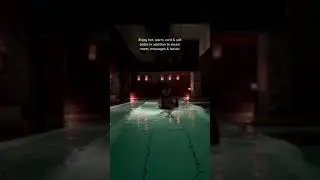Step into a John Wick film at Aire Ancient Baths in NYC #shorts