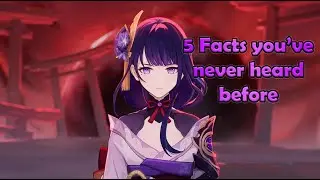 5 facts you didn't know about Raiden Shogun | Genshin Impact