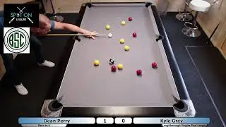 Singles Pool League - Dean Perry vs Kyle Grey #pool #8ballpool #blackballrules