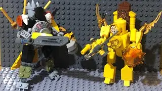 Lego skibiditoilet Sinister v.s Titan clock man 01