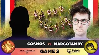 Cosmos vs MarcoTamby ! La puissance des unit&eacute;s OOTD ! #3 France vs Italie - Showmatch en BO5