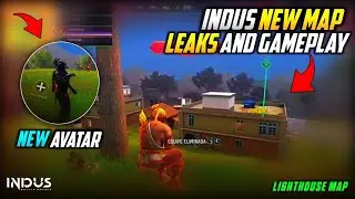 INDUS NEW MAP LEAKS 😍| INDUS BATTLE ROYALE | INDUS BR UPDATE | LIGHTHOUSE | NEW MAP | NEW AVATAR 🇮🇳🔥
