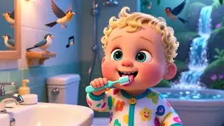 Baby&rsquo;s Brushtime Smile 😁🪥 Fun Teeth Brushing Song for Kids | Healthy Habits Nursery Rhyme