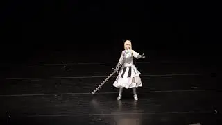 2 59  ИГРОВОЕ ДЕФИЛЕ № 23 Судьба Великий приказ Saber Lily   Ailish, Москва