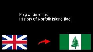 6. Flag of timeline: History of Norfolk Island flag