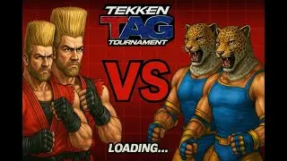PS2 TEKKEN TAG with Same Character selection