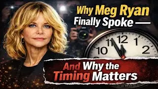 Why Meg Ryan Finally Spoke &mdash; And Why the Timing Matters