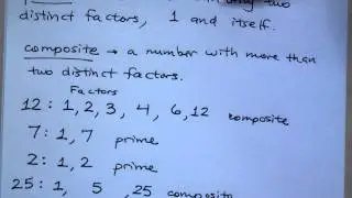 Prealgebra - Part 58 (Prime Factorization)
