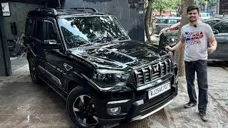 Mahindra Scorpio Got Coloured PPF In Best Pricing | Best Detailing Store | Detailing Dungeon
