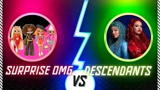 OMG SURPRISE VS THE DESCENDANTS #disney #descendants