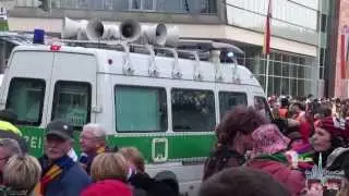 Lautsprecherkraftwagen (LauKW) Bereitschaftspolizei (BePol) Mainz