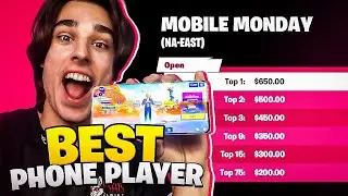 Using The BEST PHONE For Fortnite in Mobile Monday (SURPRISED)