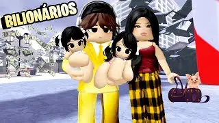 The Routine of a Billionaire Family on Berry Avenue RP Roblox: The Babies Ran Away From Home
