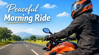 &ldquo;Subah Ki Shant Ride 🚴&zwj;♂️ | Clear Sky Morning Bike Vlog | Relaxing Feel&rdquo;