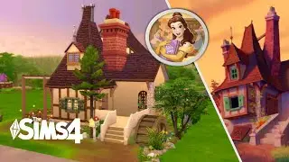 Building Belle&rsquo;s Cottage🥀✨ | Disney Princess Homes | No CC | No Talking