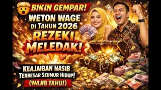 BIKIN GEMPAR! Weton WAGE di Tahun 2026 Rezeki MELEDAK dan Keajaiban Nasib Terbesar Seumur Hidup!!.
