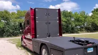 Semi Truck  Sports Utility Bed without Step Fairings   RVH Lifestyles Hauler Body