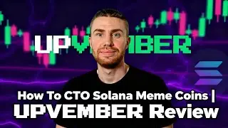 How to CTO Solana Meme Coins | UPVEMBER  Review | The best meme coin on Solana in November