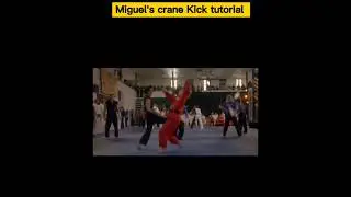 Miguel's crane kick tutorial, Jumping front kick tutorial..