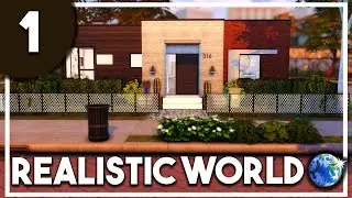 Sims4| Realistic World Pt 1 Build + CC FOLDER 📂