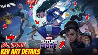 December Update 😍 Key Art Details | New Uniforms & New Character | Marvel Future Fight 