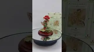 Own the Magic: 🌸Cicely Mary Barker's Geranium Flower Fairy Figurine! ✨