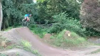 Trail session at Seattle green lake
