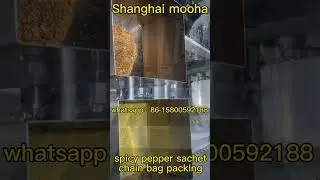 #chilli #spicy #pepper #powder chain bag #packing #machine #coffee #cocoa #milk #salt package