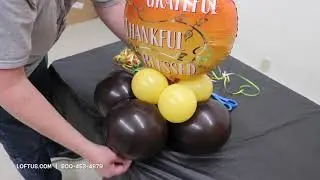 How To Make An Air-Filled, Seasonal Table Top Balloon Centerpiece