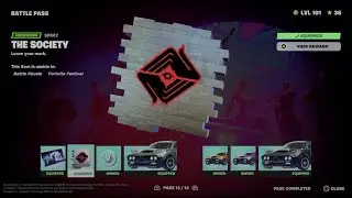How to Unlock The Society Spray in Fortnite | Battle Pass Page 13