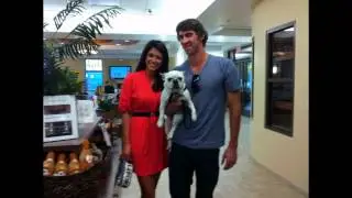 Olympic Swimmer Michael Phelps Brings His Dog to The Barkley Pet Hotel & Day Spa