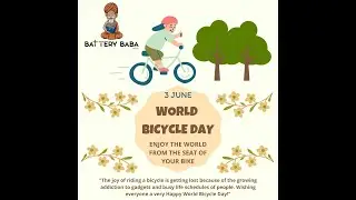3rd June 22 World Cycle Day