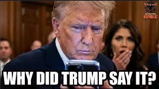 Why Did Trump Say It!? Now Their All Going Down and No One Can Hide From It!