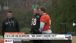 Bengals quarterback Joe Burrow practicing in full for first time since injury