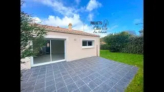 Maison à vendre 2 chambres et un bureau, au coeur des Achards - Vendée 85 - Agence Projets Clés