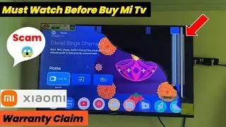 Redmi TV Warranty Claim | Scam 😱 Xiaomi TV After Sales Service Review | Black Screen Issue