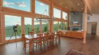 Modern Escape Log Home, Mod. Grand Summit