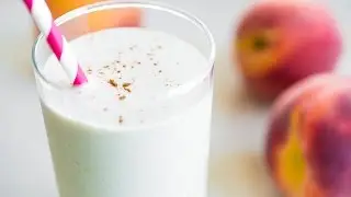 THANKS FOR 100K SUBS + BONUS PEACH MILKSHAKE RECIPE