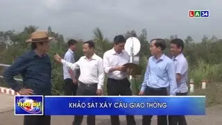 Nguy&ecirc;n Chủ tịch nước Trương Tấn Sang khảo s&aacute;t cầu giao th&ocirc;ng ở TX Kiến Tường | LONG AN TV