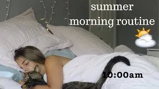 Утренняя рутина летом | 2019