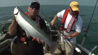 Using Electronics When Trolling the Great Lakes for Steelhead - Facts of Fishing THE SHOW