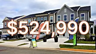 $500,000 VIRGINIA NEW CONSTRUCTION WITH FIRST-FLOOR OWNERS SUITE BY MILLER AND SMITH IN EMBREY MILL