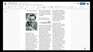 Google Docs - Text Formatting & Columns