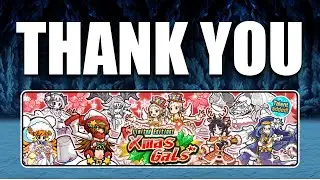 THANK YOU XMAS GALS!! - Battle Cats