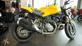 Ducati Monster 821 2018 - Yellow Black - Walkaround