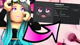 Creating an anime roblox face for my game (speed art)